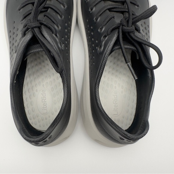 Crocs Womens InMotion Black/Atmosphere Pacer Sneakers 7 - Picture 5 of 7